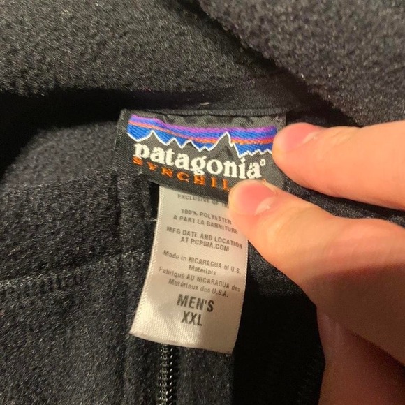 Vintage Patagonia Synchilla CCL Fleece Vest Zip Up Fallwear - Picture 2 of 5